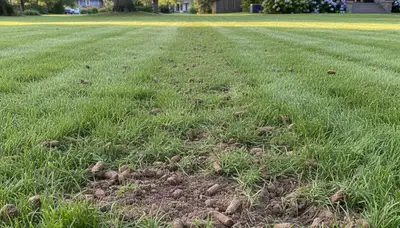 Spokane WA lawn recovering after professional aeration showing greener, denser grass and healthy soil