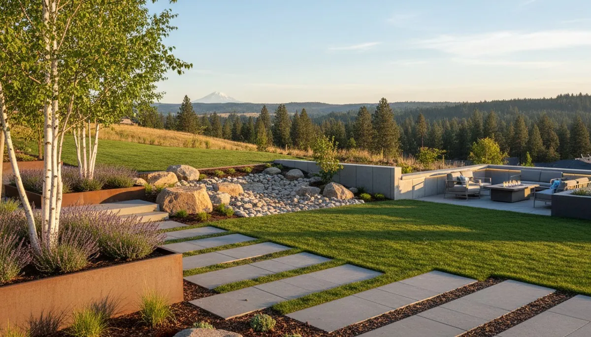 Landscaping design services in Spokane, WA for residential yards and outdoor spaces