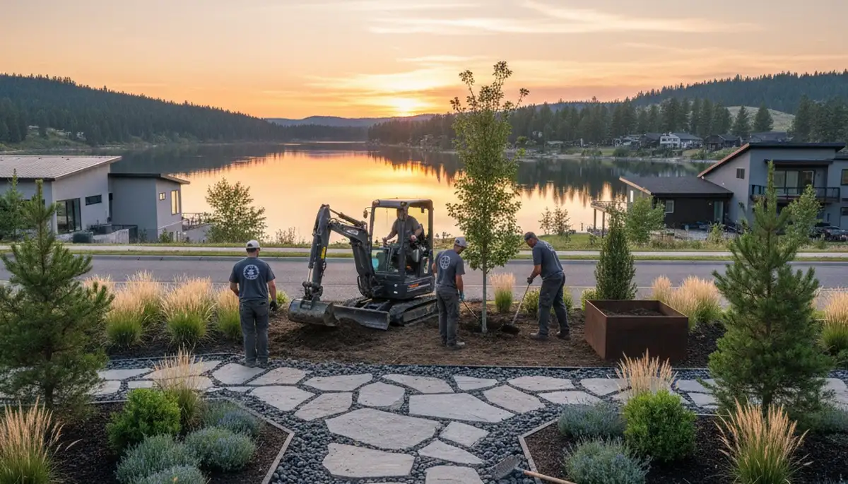 Landscaping design team serving Spokane, WA for residential and commercial outdoor projects
