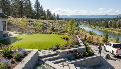 Landscaping services in Spokane, WA for custom outdoor design and property enhancement