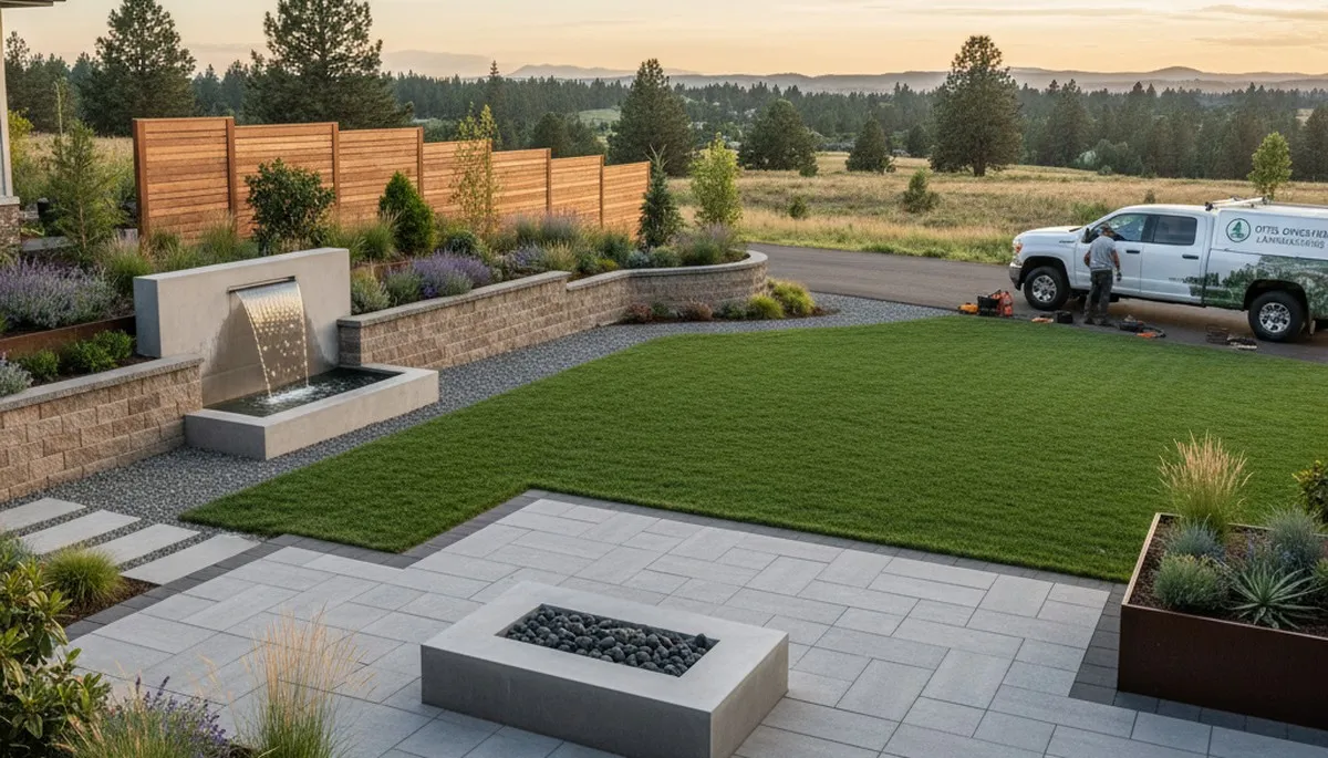 Landscaping service in Spokane, WA for residential and commercial outdoor design and maintenance