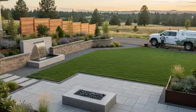 Landscaping service in Spokane, WA for residential and commercial outdoor design and maintenance