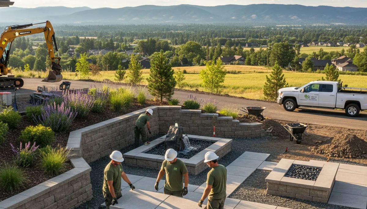 Landscaping design services in Spokane, WA for residential and commercial outdoor spaces